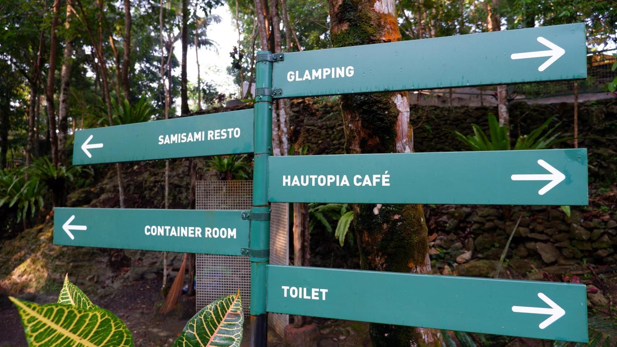 Hau Eco Lodges Citumang Pangandaran Exterior photo